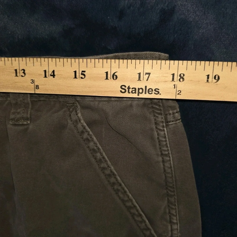 Wrangler Authentics Men's 36‎ X 30 (36x28) Fleece Lined Gray Cargo Pants